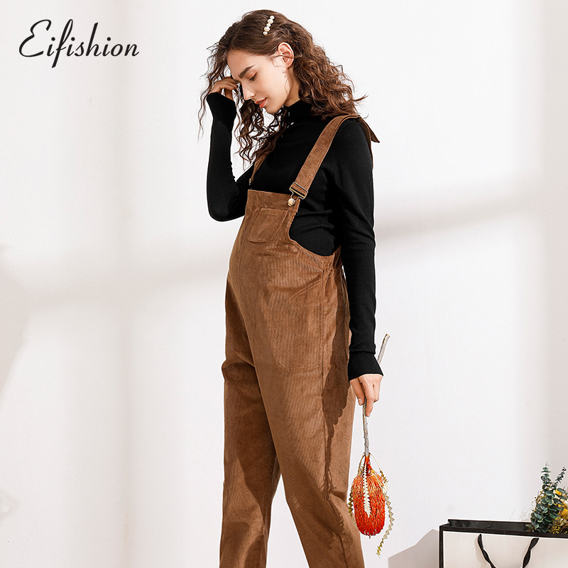 伊肤芊孕妇装背带裤春秋款休闲裤 伊肤芊孕妇背带裤