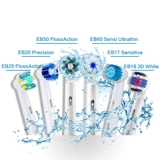 Зубные щетки 4 шт./Упаковка для роторной электрической зубной щетки