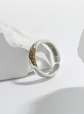 小众男士高级感戒指ins