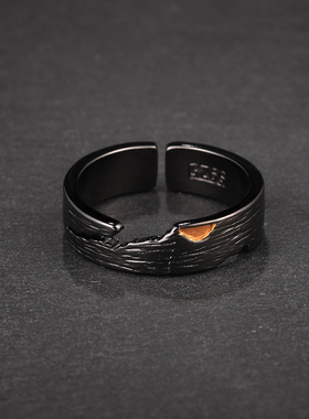 小众设计高级感液体多变带戒指