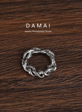 荆棘缠绕平安扣项链个性枯藤吊坠