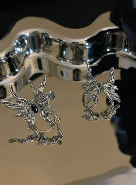 DAMAI 小众设计高级感液态甜美蝴蝶戒指女ins冷淡风指环时尚轻奢