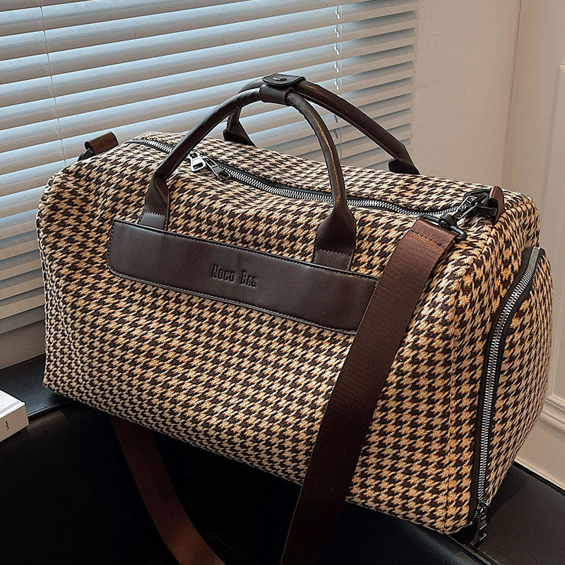 女短途轻便旅游行李袋大容量旅行包 北潮旅行袋