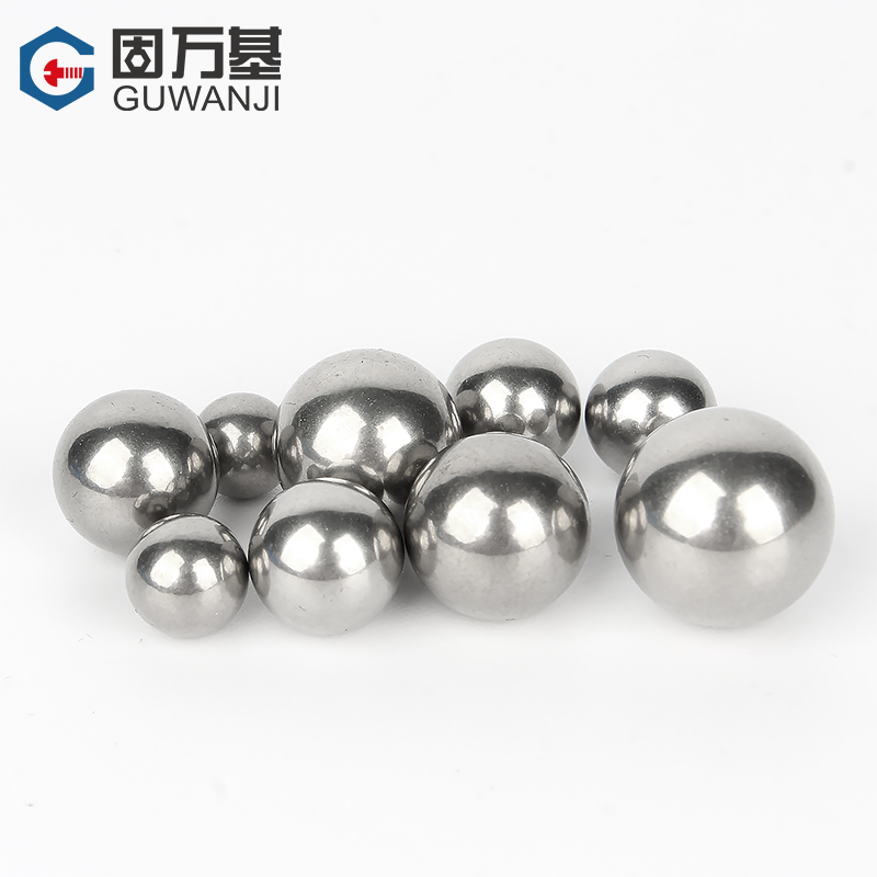 304不锈钢精密轴承钢珠实心小钢球滚珠粒圆波珠0.5-6-8-9-30-60mm - 图0