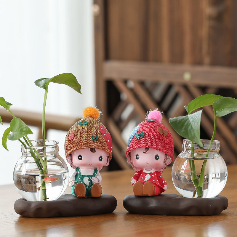 铭辉 绿萝水培花瓶水养植物器皿容器 热品库 性价比省钱购