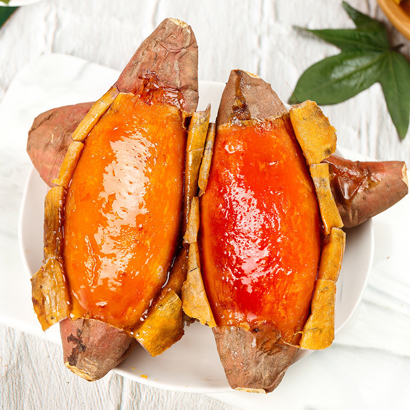 山东蜜薯烟薯25号地瓜沙地烤山芋 果麦颂番薯