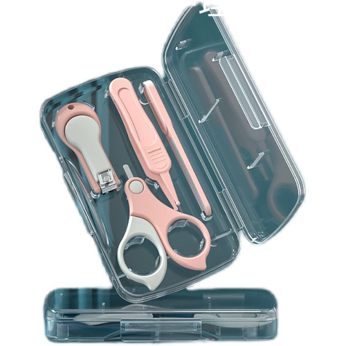 Детские маникюрные кусачки, комплект, безопасные ножницы для новорожденных для раннего возраста