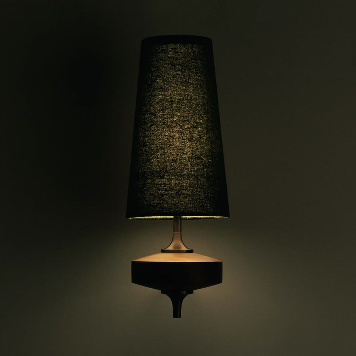 绿色中古壁灯 实木布艺卧室床头灯 客厅背景墙壁挂灯 走廊过道灯 - 图3