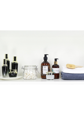 样板房阳台柜摆件卫生间装饰道具