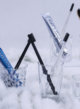 浴室柜摆件牙膏漱口杯样板房摆件