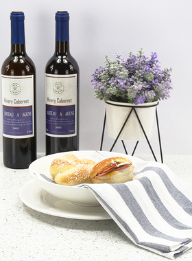 样板房厨房橱柜摆件仿真花装饰品