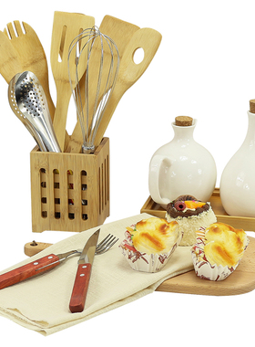 样板间厨房简约现代风花艺装饰品