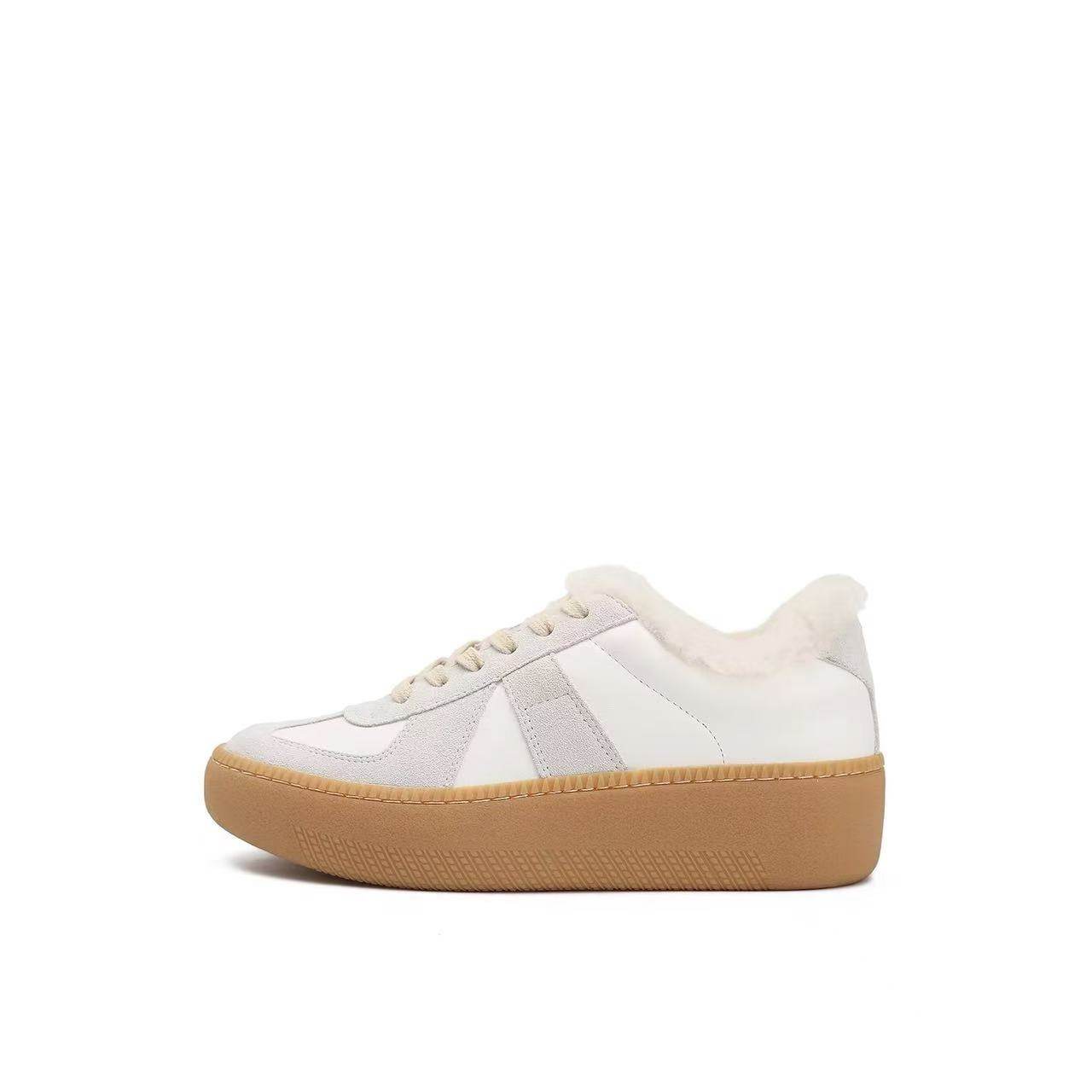 宁儿Lynn专属配饰NE09029/进口小牛皮加绒休闲鞋（跟高4.5cm）,淘宝优惠券,粉丝福利购,淘宝优惠卷