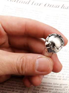 STEELEVER个性小众花苞戒指