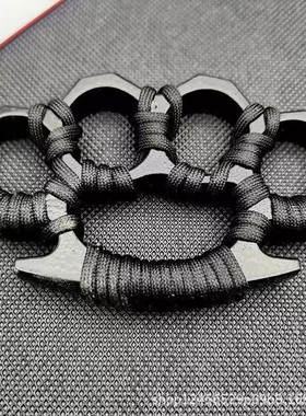 暗区突围成人指虎重型手刺防身防狼锌合金手扣自卫四指拳扣野外