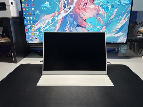 本店专用皮套 便携显示器皮套保护套定制防滑三档调节皮套 - 图0