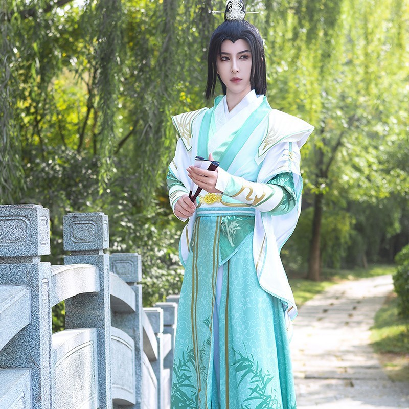 【酷漫cos】沈清秋cos服人渣反派动漫沈垣cosplay套装古装汉服套-图2