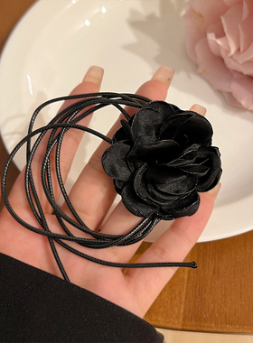 花朵项链女韩系气质百搭颈链