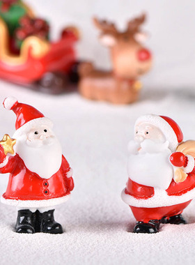 特价新款雪橇可爱风鹿车小饰品