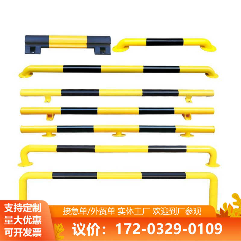 钢管档车器停车位地桩定位器挡车柱u型防撞护栏隔离栏挡车器钢管 - 图3