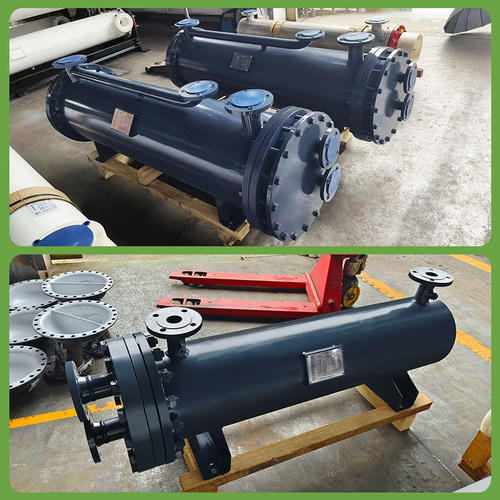 新五环管壳式水油换热蒸发器水水换热器水汽换热蒸发器余热回收 - 图2