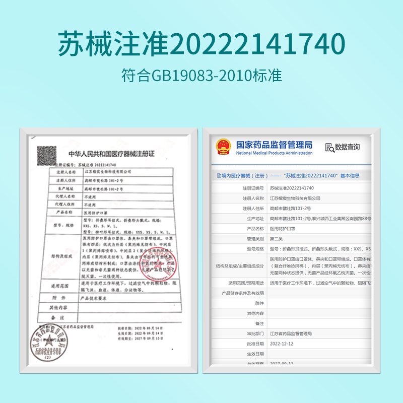 初医生n95级医用防护口罩医疗级别一次性正品官方旗舰店单独包装 - 图3