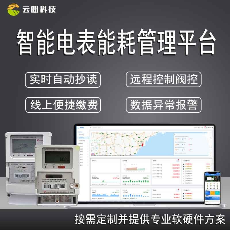远程抄表自动能耗管理系统物联网智能水表电表线上预付缴费小程序-图0