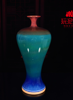 禹州钧瓷玩泥堂艺术馆台面摆件
