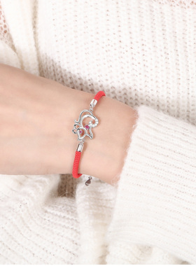 女红绳中国风闺蜜手链