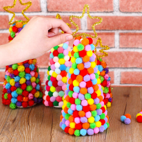 圣诞节diy装饰品圣诞树材料包小型桌面摆件圣诞场景布置礼物家用 - 图3