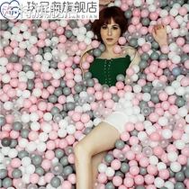 Large Number of Terthicker Childrens Paradise 8cm Marine Ball Home Baby Plastic Popo Ball Ball Bubble Pool Fence Toy