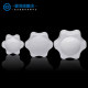 Free shipping for one piece of white rubber head hexagon nut