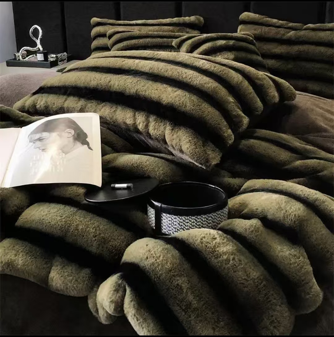 【CANARADAE高端定制】貂狐绒四件套