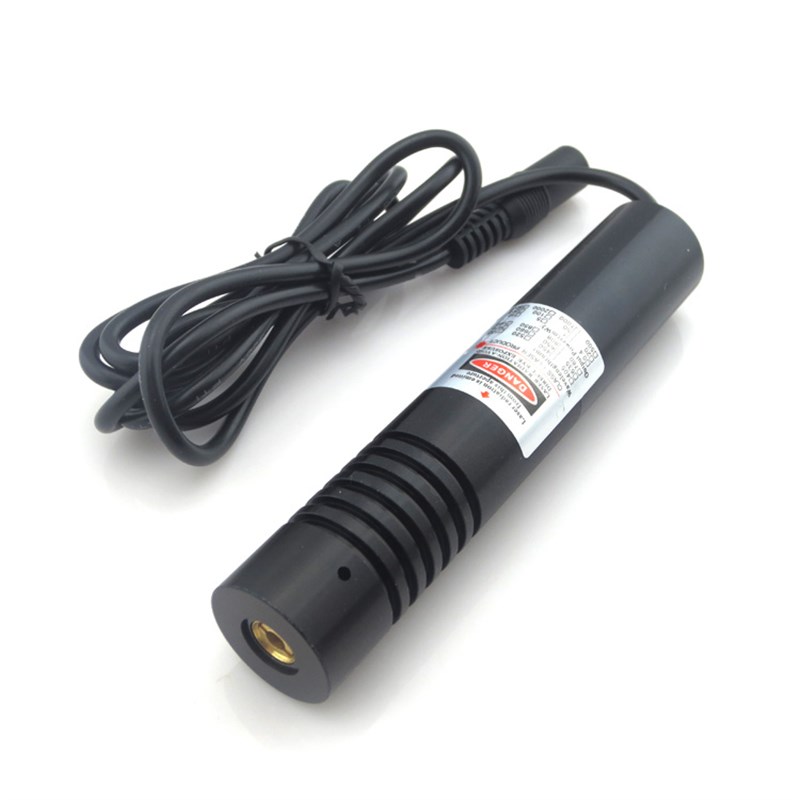 450nm100mW蓝光点状激光头蓝外线激光发射器整套激光束蓝光模组 - 图0