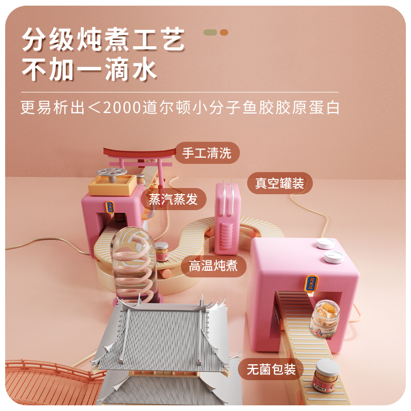 花蕉记即食礼盒8瓶装孕产妇女花胶 花蕉记花胶/鱼胶