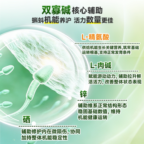 双寡碱男士备孕碱性调理锌硒片碱钙备孕活性叶酸叶酸3.0精子质量 - 图2