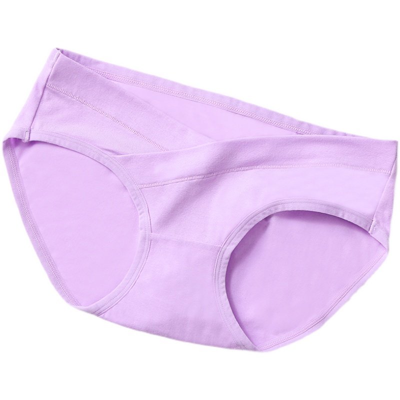 孕妇内裤女纯棉低腰托腹孕早期怀孕期专用孕中晚期产后月子短裤内