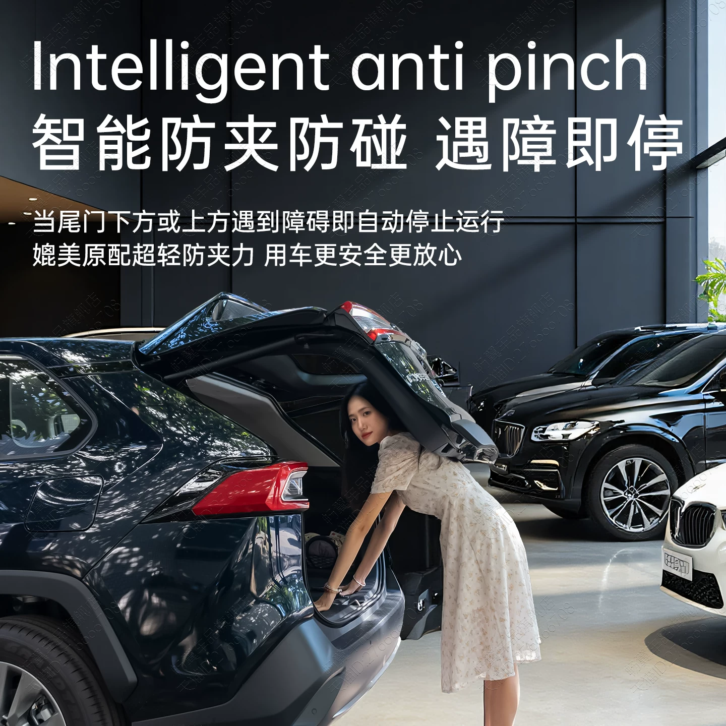 Электрическая крышка багажника модели 500 совместима с Honda, Volkswagen, BYD, Jietu, Geely, Mercedes-Benz и Lexus