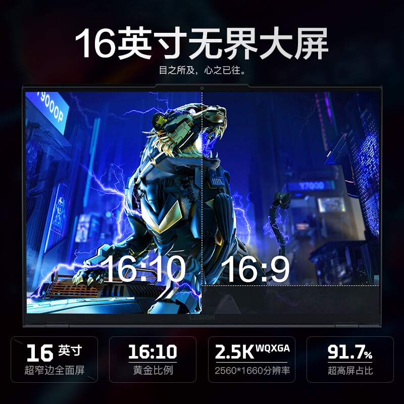 Lenovo/联想拯救者y9000p R9000P新款笔记本电脑i9学生游戏本满血 - 图1