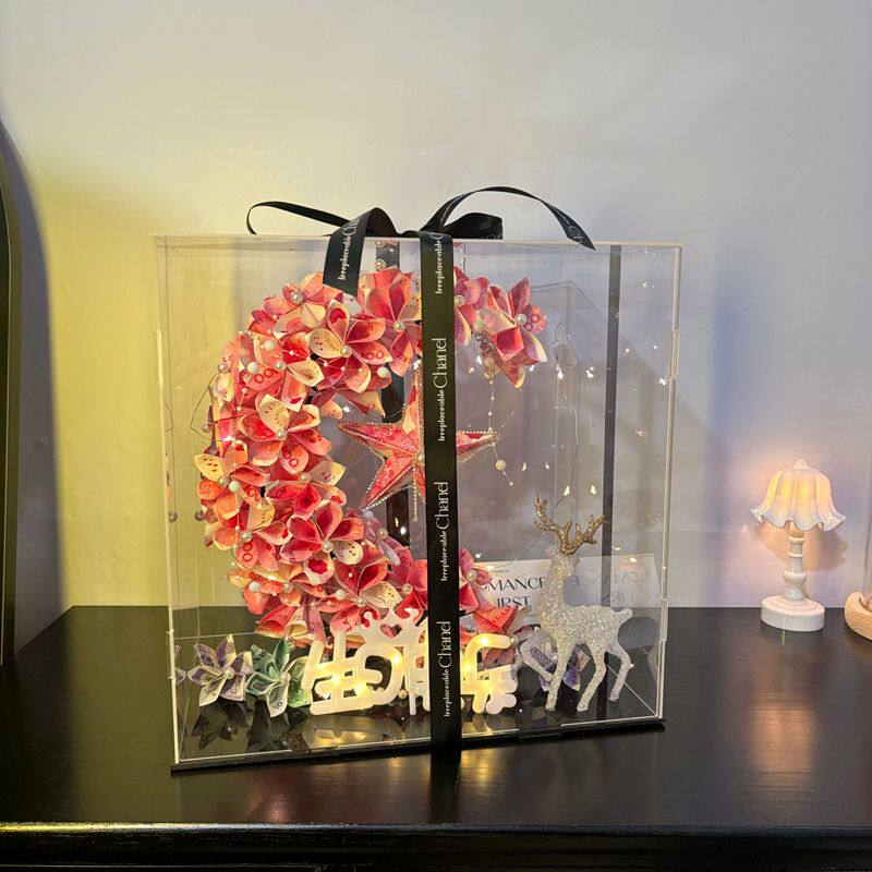 情人节月亮有钱花手工diy材料包送男女朋友闺蜜老婆女神生日礼物