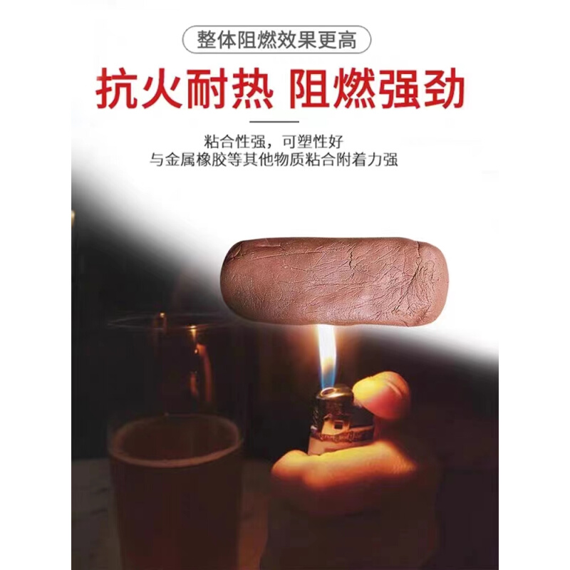 北京耐高温配电箱防火泥封堵封堵泥电线空调孔密封有机防火胶泥