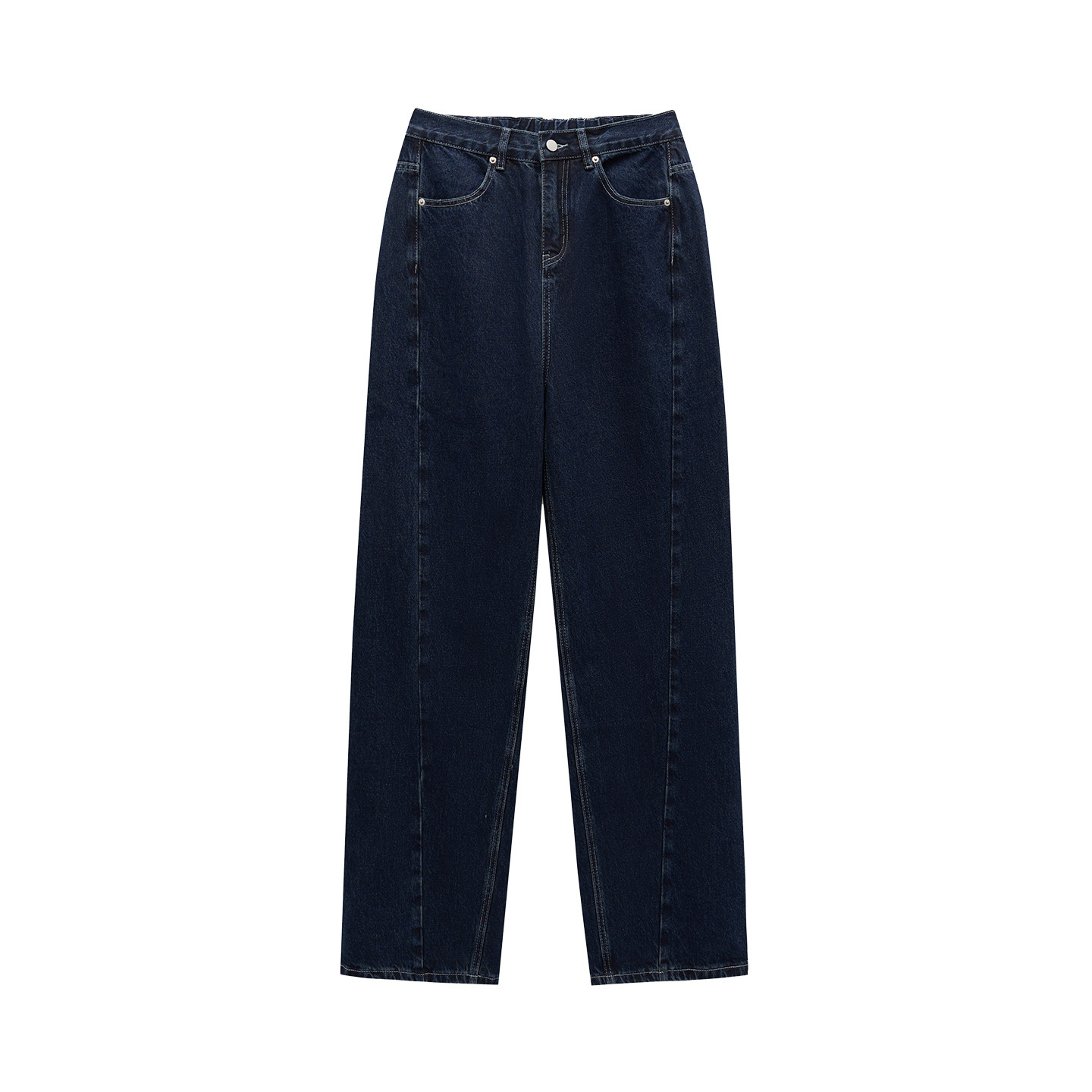 微胖的喵喵梨型大码女裤子胖mm秋冬季穿搭粗腿胯宽直筒牛仔裤2002,淘宝优惠券,粉丝福利购,淘宝优惠卷