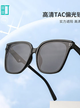 畹町耳圈可拆方框偏光太阳眼镜