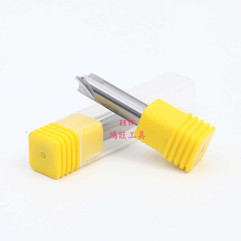 钨钢内R铣刀4刃合金R角倒圆弧角刀倒边铣刀反R刀R0.5R1R2R3R4R5R6 - 图1