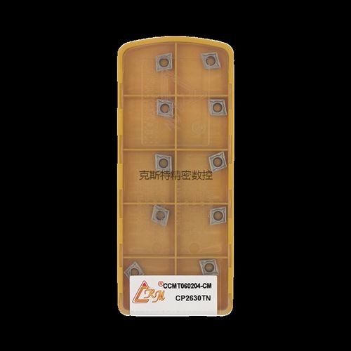 银鲨系列不锈钢钛合金刀片CCMT060204-CM CP2630TN CCMT09T308-CM - 图2