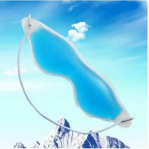 Gel Eye Mask para Dormir, Gel de Compressa Fria Quente Reuti - 图3