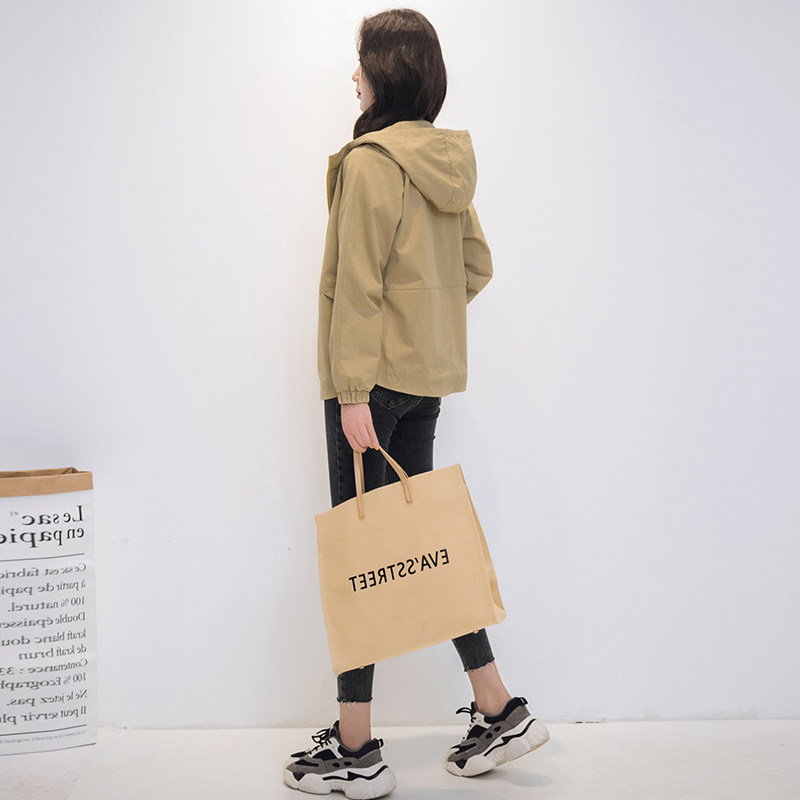 2022春秋新款小个子韩版短款夹克 芋媚短外套