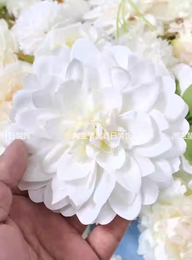 白色系绢花仿真花DIY婚庆头饰