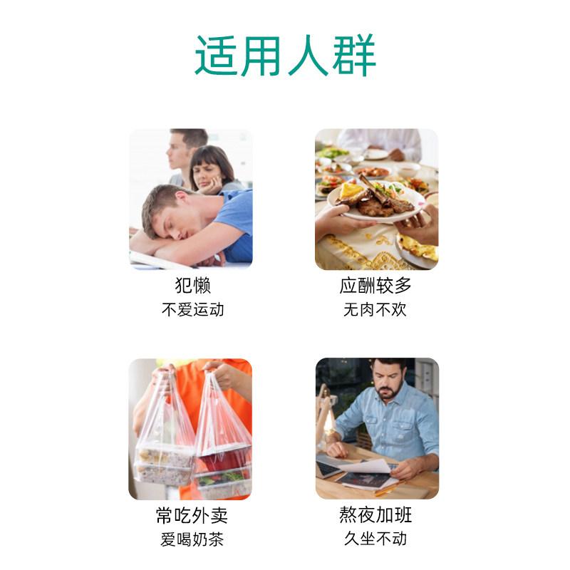 homair贺美尔内脏脂肪片姜黄素酵素 康哲海外膳食纤维/果蔬纤维
