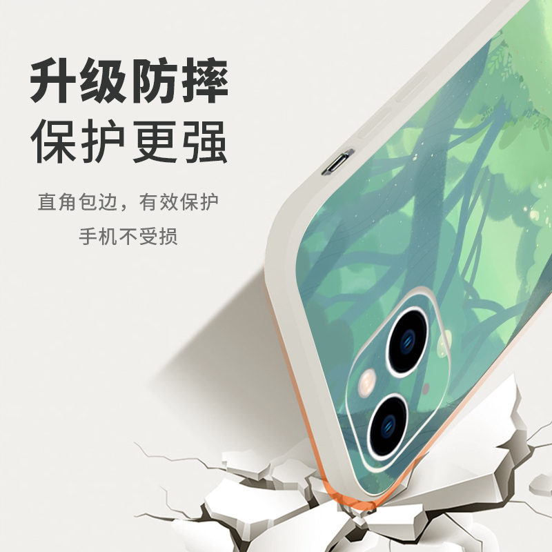 罗小黑手机壳苹果14promax华为iPhone12x战记OPPO小米11p适用vivo-图2